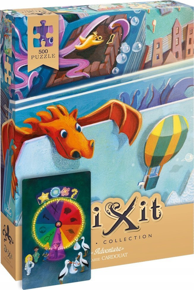 Puzzle Dixit Adventure, 500 copa, koleksion, shumëngjyrësh