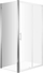 Panel dushi Cersanit Glass Larga Walk In 90, profil krom, transparent