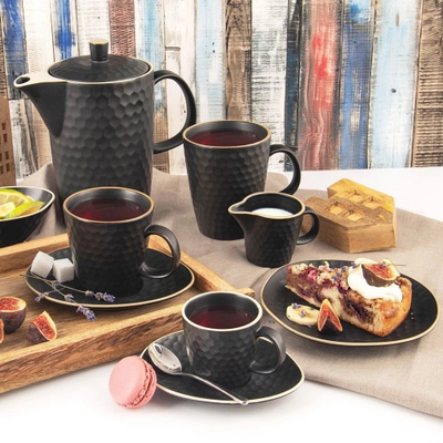 Filxhan espressoje ORION TEA TIME me pjatë, 0.1L, stoneware