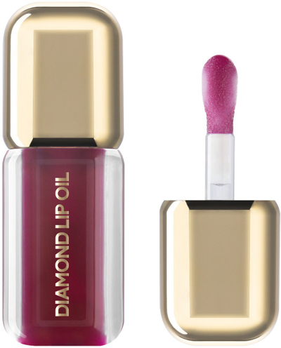 Lucid buzësh Dermacol Diamond Lip Oil 06 Berry Bloom, 4 ml, rozë