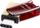 USB Pendrive Apacer AH180, 64GB, e kuqe