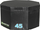 Kuti kërcimi plyometrik Master Jump Box, 45 cm, antirrëshqitëse, e zezë