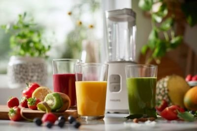 Blender Philips Jug HR2602 / 00, 1L, 350W, i bardhë
