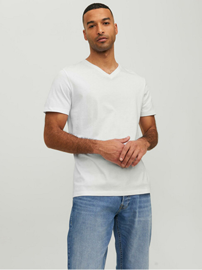 Maicë Jack & Jones JJEORGANIC, e bardhë
