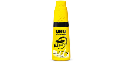 Ngjitës universal UHU Flinke Flasche, 35g, shishe rimbushëse, i verdhë