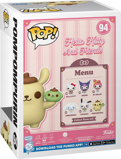 Figurinë Funko POP Sanrio Hello Kitty Pompom, 3.5", vinyl, shumengjyrëshe