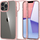 Kapak Spigen Ultra Hybrid për iPhone 13 Pro Max, i tejdukshëm, rozë