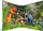 Dosje kartoni Herma A3 me goma, me dinosaurë, shumëngjyrëshe