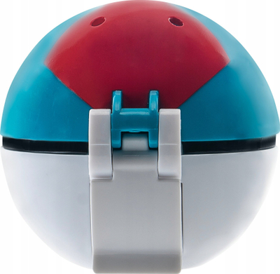 Set lodër Pokémon Clip N Go Poliwag, figurinë 5 cm, me Lure Ball, blu