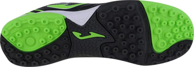 Këpucë futbolli Joma Toledo JR 23 Carpet, për tapet, për kalamaj, të zeza me jeshile