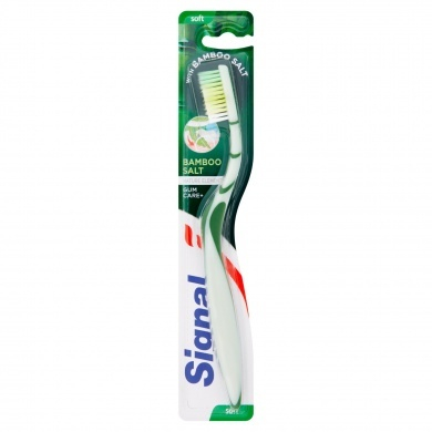 Furçë për dhëmbë Signal Bamboo Salt Soft