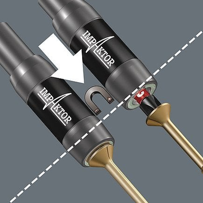 Set bitash Wera Impaktor Bit-Check 10, PH Torx Plus, 25mm