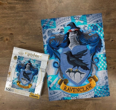 Puzzle Aquarius Harry Potter Ravenclaw Logo, 500 copa, 35x48cm, blu