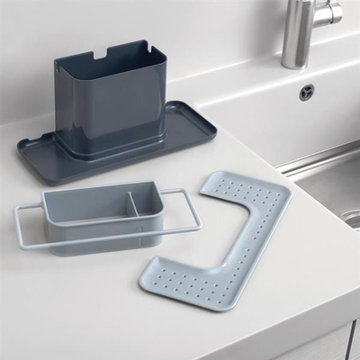 Organizues lavamani Joseph Joseph Caddy Large, plastikë, rreth 30 cm, gri