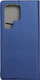 Këllëf telefoni Futera Magnet për Samsung Galaxy S23 Ultra, me kapak si libër, me magnet, blu navy
