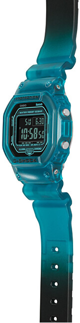 Orë digjitale për meshkuj Casio, e kaltër