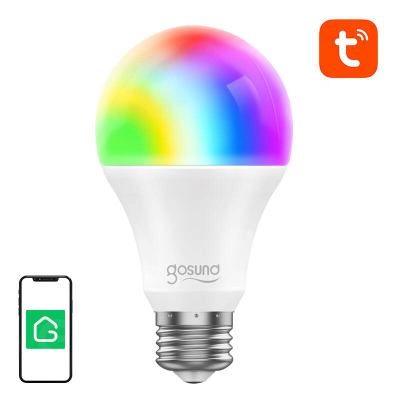 Llambë inteligjente Gosund WB4 RGB LED, 8W, 800lm E27, e bardhë