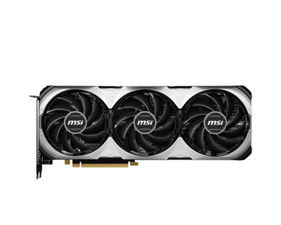 Kartë grafike MSI GeForce RTX 4070 Ti SUPER Ventus 3X OC, 16GB GDDR6X, PCIe 4.0, gri