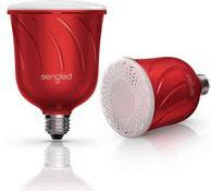 Llampë LED e zgjuar Sengled Pulse Master Rouge, E27, e kuqe metalike
