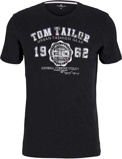 Maicë Tom Tailor Regular Fit 1008637.10916, e zezë S mTT0292-S