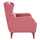Kolltuk Hayes velvet 70×83×96 cm (HM9135.02), rozë