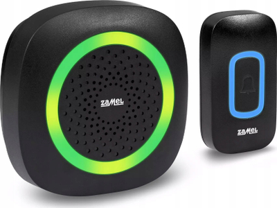 Zile dere wireless Zamel ST-420, deri 300m, IP44, e zezë