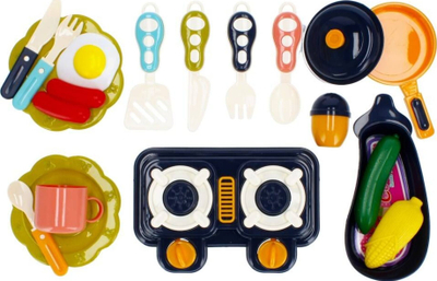 Set kuzhine lodër Mega Creative Kitchen Set Stove, 45x31 cm, plastikë