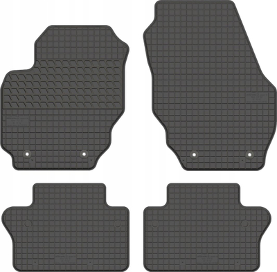 Tapeta gome Volvo S80 II, set 4 copë, 2007-2016, të zeza