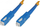 Kabllo fibër optike Microconnect FIB224001, single mode, 1m, e verdhë