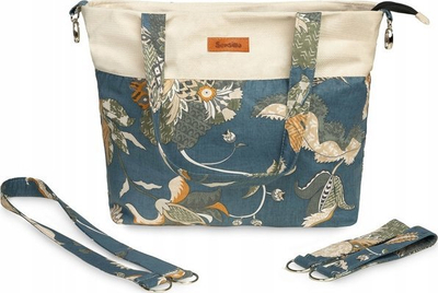Çantë karroce Sensillo Parent Bag, 43x30x13cm, pambuk poliester, me ngjyra