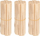 Spatulë druri Activeshop, e vogël 140x6x1.4mm, pako me 150 copë