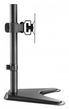 Mbajtëse tavoline Manhattan Desk Mount, për monitor dhe TV 10" 27", VESA 75x75 100x100, e zezë