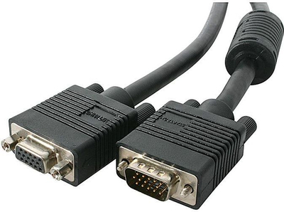 Kabllo StarTech D-Sub (VGA) në D-Sub (VGA), 15m, e zezë