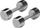Hantela dore Spartan Chromed, 2 x 3kg, metal i kromuar, argjendtë