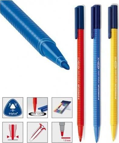 Shënues Staedtler Fasermaler, 1 mm, i kaltër