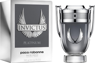 Parfum Paco Rabanne Invictus Platinum për burra, Eau de Parfum, 100 ml