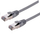 Kabllo rrjeti C-TECH Patchcord Cat6a, S/FTP, 5m, gri