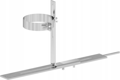 Mbajtëse për bërryl oxhaku Ricom STEEL SUPPORT DN60, për tub 60 mm, metal