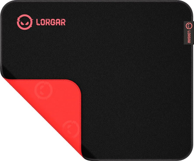 Mousepad Prestigio Main 323, 360x300x3mm, kontroll i lartë, i zi