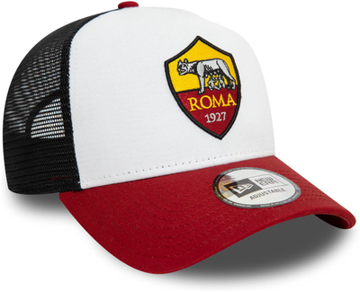 Kapele New Era E-Frame AS Roma Core Trucker 60572400, uniseks, e bardhë