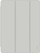 Mbrojtëse folio JCPal DuraPro për iPad Air 13" M2 2024 M3 2025, me mbajtëse për Pencil, gri e çelët