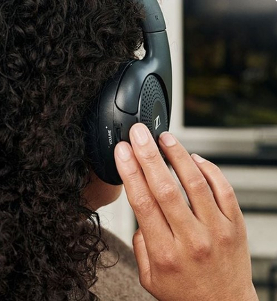Kufje Sennheiser RS 120-W, Wireless, On-Ear, të zeza