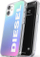 Kapak telefoni Diesel Snap Case Holographic, logo e bardhë, transparent