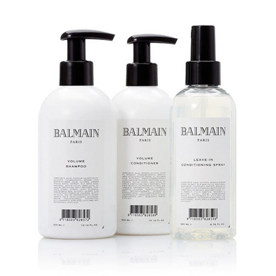 Set për flokë Balmain Paris Volume - shampo 300 ml, balsam 300 ml, sprej 200 ml