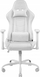 Karrige gaming Deltaco White Line, ergonomike, me 5 rrota, e bardhë