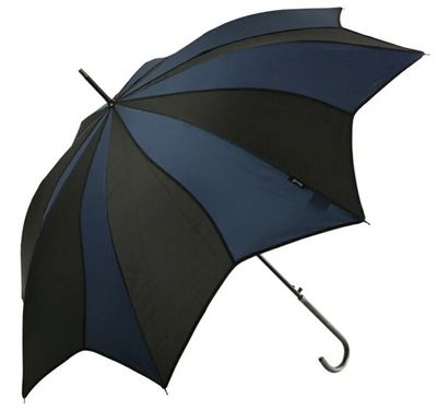 Çadër Blooming Brollies Swirl EDSSWBB, e zezë/kaltër