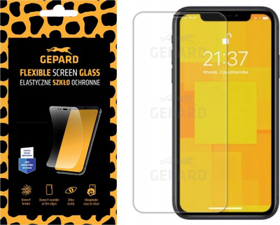 Xham mbrojtës fleksibël GEPARD Flexible Glass për iPhone 13 Pro Max / 14 Plus, transparent