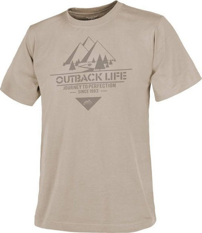 Bluzë Helikon Tex Outback Life, 100% pambuk, M, bezhë
