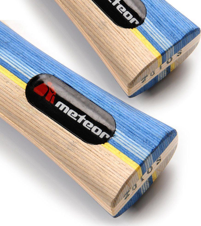 Set pingpongu Meteor, 2 paleta, 3 topa, portokalli