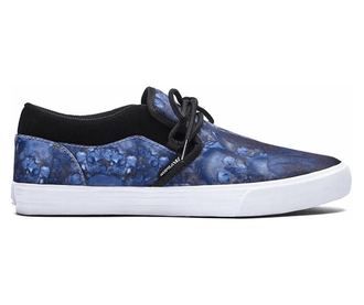 Atlete SUPRA Cuba Levitas Print, numër 44, blu e bardhë